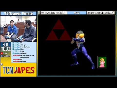 TCNJapes Finale: Swedish Delight (Sheik) Vs. WatchingTime (Peach, Ganon) - WR2