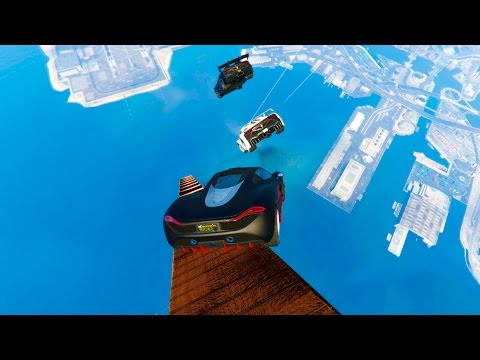 NAJVECA RAMPA IKADA ! Grand Theft Auto V - Lude Trke w/Cale