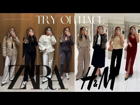Newest ZARA and H&M  *** | Try On HAUL | ***