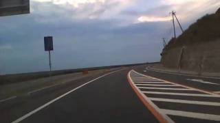 preview picture of video 'Drive to Tsunoshima Bridge 20101011'