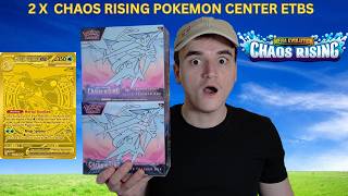 ΑΝΟΙΓΩ 2 CHAOS RISING Pokémon Center ETBs!