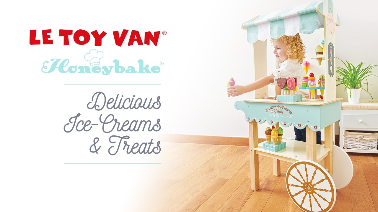 Le Toy Van Luxusní zmrzlinový vozík