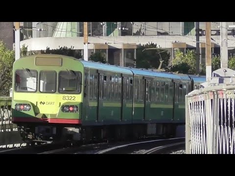 Irish Rail 8300 Class Dart Number 8322 - Tara Street, Dublin
