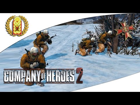 Company of Heroes 2 Winter Balance Patch Online Gameplay - New Wehrmacht Aproach