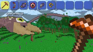 Мод Terraria для Minecraft невероятно увлекателен!