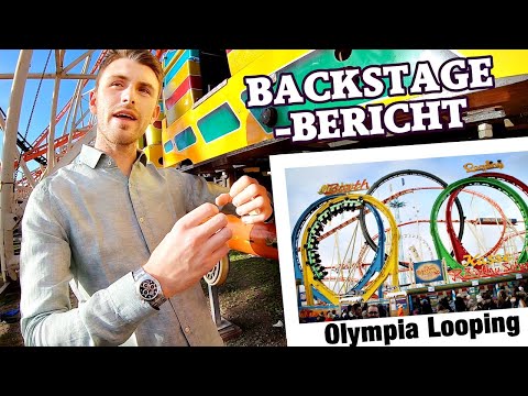 BACKSTAGE: Olympia Looping - Barth | Die größte Kirmes-Achterbahn der Welt!
