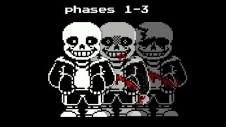 Undertale last breath phases 1-3 megalovania