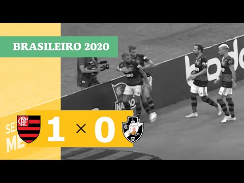 Gol do Flamengo! Gabriel cobra pênalti e abre o placar contra o Vasco