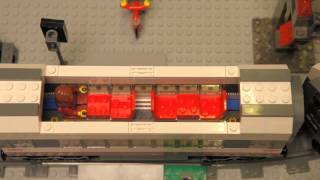 preview picture of video 'LEGO City 60051 High-Speed Passenger Train Review'