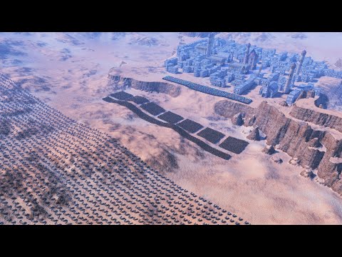 Army Of Dracula  vs  JEDI & Golden Knights | ANCIENT CITY DEFENCE - UEBS | BATTLE SIMULATOR