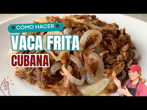 Vaca Frita Cubana Auténtica | Receta Fácil y Sabrosa para 4 Personas