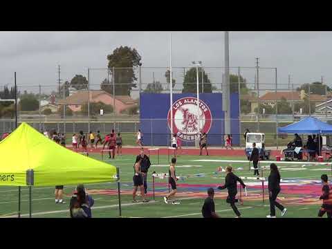 OpenG 4x100m at Griffin Relays 3-2-18 - Los Alamitos Girls