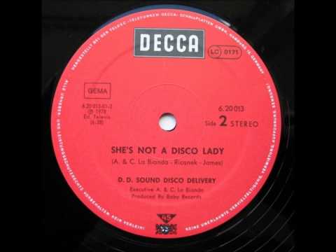 D.D. Sound - She's no a disco lady (1978) 12" Vinyl