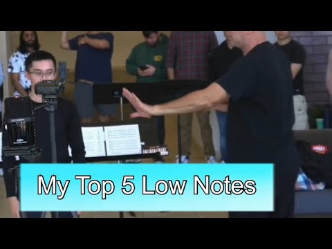 My Top 5 Low Notes this Year (2023)
