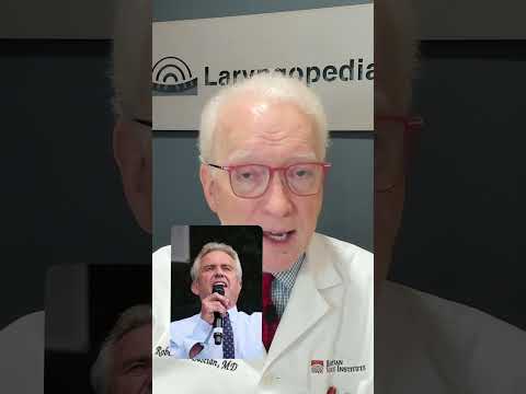Why Does Robert Kennedy Jr. Have a Hoarse Voice? The Answer Is Spasmodic Dysphonia (SD) #voice