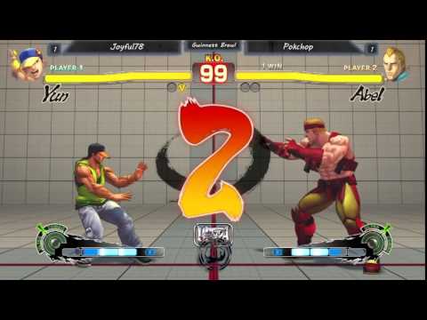 Gwinnett Brawl (Oct 4, 2014) - USF4 - Winners Final - Joyful78 vs Pokchop
