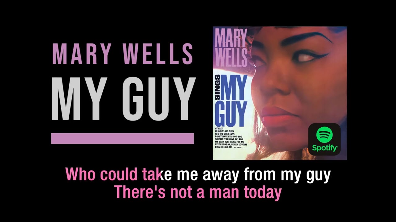 My Guy | Mary Wells | Lyric Video
