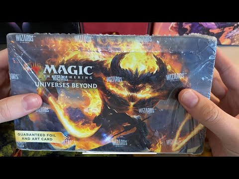 MASSIVE PULLS | LOTR Set Booster Box Opening!