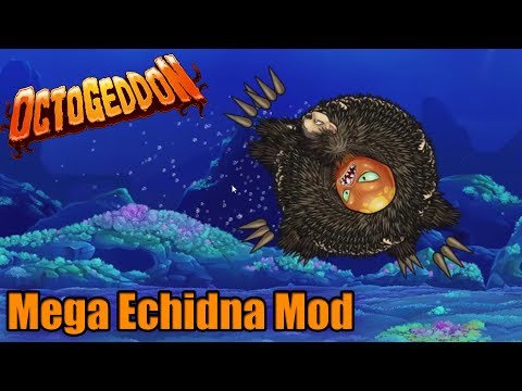 MEGA ECHIDNA MOD | OCTOGEDDON GAMEPLAY | OCTOGEDDON BOSS FIGHT