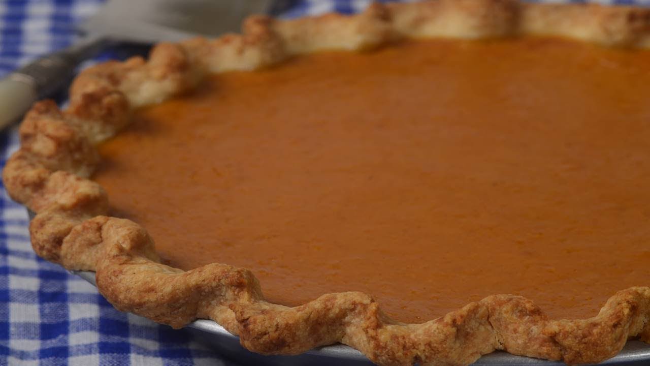 Sweet Potato Pie Recipe Demonstration - Joyofbaking.com