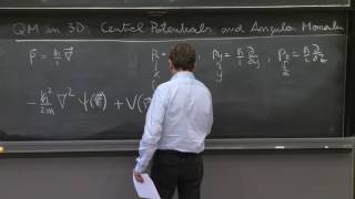 Translation operator. Central potentials