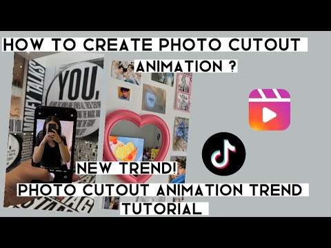 How to create photo cutout animation trend | Photo cutout animation trend tutorial | New trend 2022