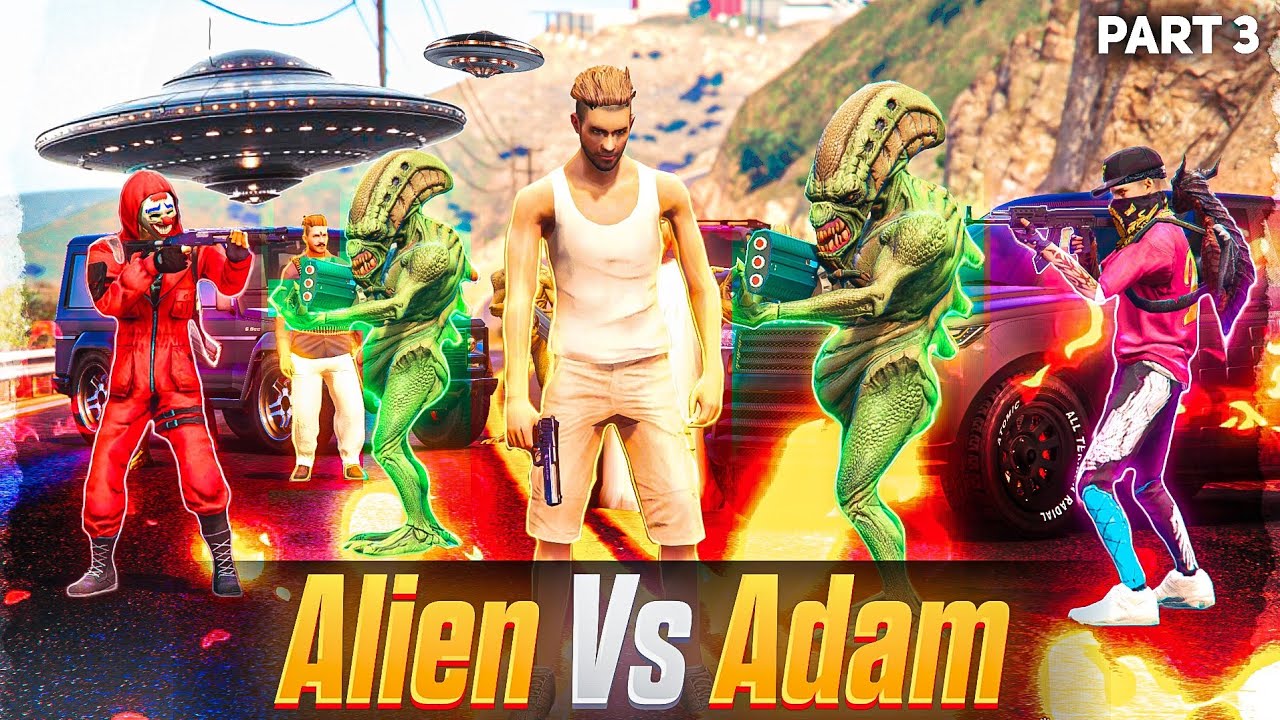 Aliens Ne Hamla Kardiya 🥺|Aliens Vs Adam Part 3 💫