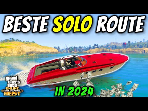 Beste SOLO Cayo Perico Heist Route in GTA Online 2024 | Stealth Finale OHNE KILL Anleitung mit Elite