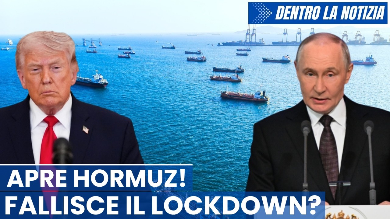BUONE NOTIZIE: apre Hormuz! Fallisce il lockdown? Artemis II e missioni lunari: pesci d'aprile?