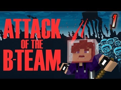 Minecraft: Attack of The B-Team! Episode 1 - The HUGE Journey Begins!