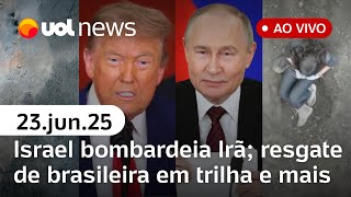 Download lagu Israel bombardeia Irã: últimas notícias da guerra; resgate de brasileira em trilha na Indonésia e  mp3
