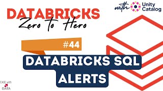 Download the video "44 Databricks SQL Alerts | Configure Alert Schedule and Destinations"