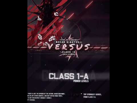 MUZAN VS CLASS 1A