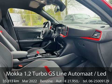 Opel Mokka 1.2 Turbo GS Line Automaat / Led / Apple carplay / 360 Camera  / 35.000 km