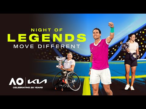 LIVE | Night of Legends | Feat. Rafael Nadal | Australian Open 2026