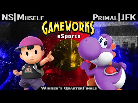 FGF #100 - NS|Miiself (Ness) Vs. Primal|JFK (Yoshi) - Winners Quarterfinals