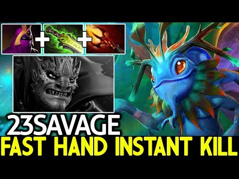 23SAVAGE [Puck] Fast Hand Instant Kill Destroy Pub Game 7.22 Dota 2