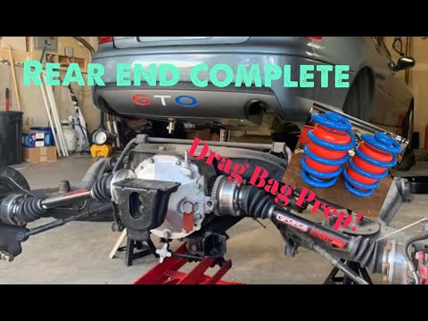 Upgrading bushing and prep for drag bags on the GTO (2 of 3 Rear Suspension Videos)
