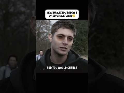 Jensen Hated Season 6 Of Supernatural😬 #shorts #jensenackles