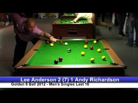 Golden 8 Ball 2012 - Lee Anderson v Andy Richardson - Last 16