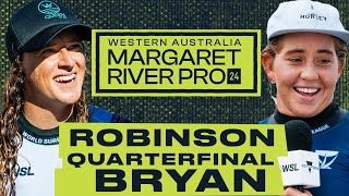 India Robinson vs Gabriela Bryan | Western Australia Margaret River Pro 2024 - Quarterfinals