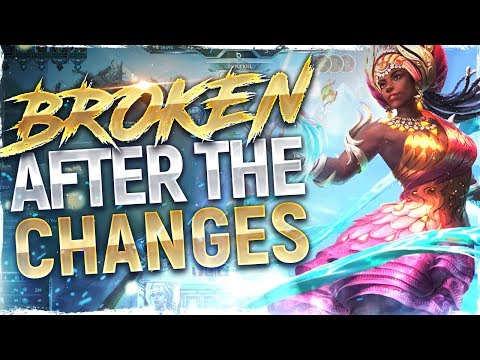 JUST HOW BROKEN IS SHE AFTER THE CHANGES!? - Smite