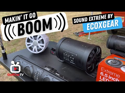 Golf Cart Sound System by ECOXGEAR - GolfCarTV (Episode 21)