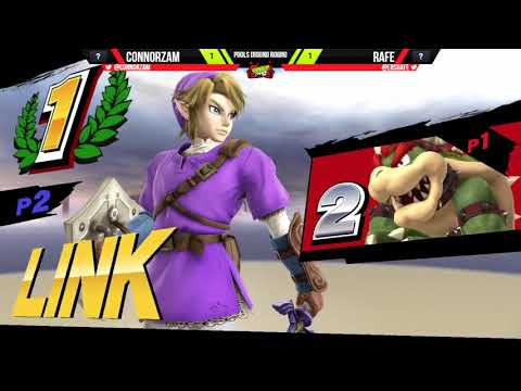 September '17 Ranbat - Connorzam (Bowser) vs Rafe (Link) - Pools