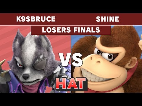 HAT 56 - K9sbruce (Wolf) Vs. Mazer | ShiNe (Donkey Kong) Losers Finals - Smash Ultimate