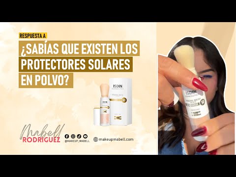 Respuesta a 😳 ¿Sabías que existen los protectores solares en polvo? 🥰