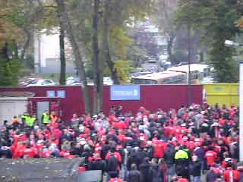 WIDZEW ŁÓDŹ 1-0 CRACOVIA KRAKÓW ( PROTEST KIBICÓW WIDZEWA)