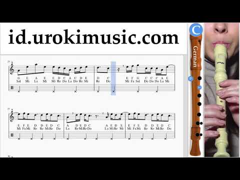 Belajar Suling Recorder (G.) DJ Khaled, Justin Bieber - No Brainer Not Tabulasi um-ih592