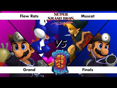 SG 15.12 SSBM GF - Flow Rats (Various) vs Muscat (Various) Super Smash Bros Melee 1v1