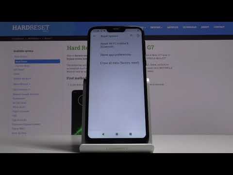 How to Reset App Preferences in MOTOROLA Moto G7